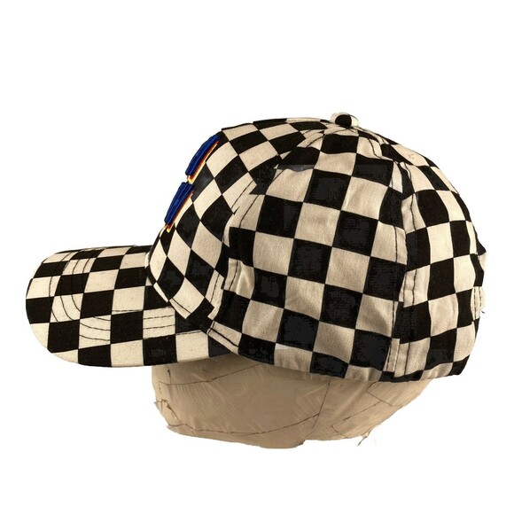 Retro "Oh Yeah" Black & White Checkered Garanimals 365 Kids Snap-Back Hat - Picture 5 of 7